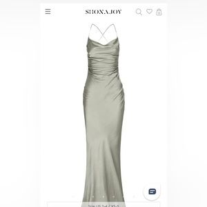 Shona Joy Bridesmaid Dress | Color: Sage| Size: US6